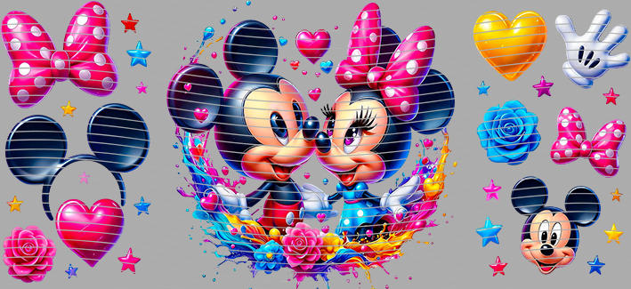 16oz Disney style-D-3053
